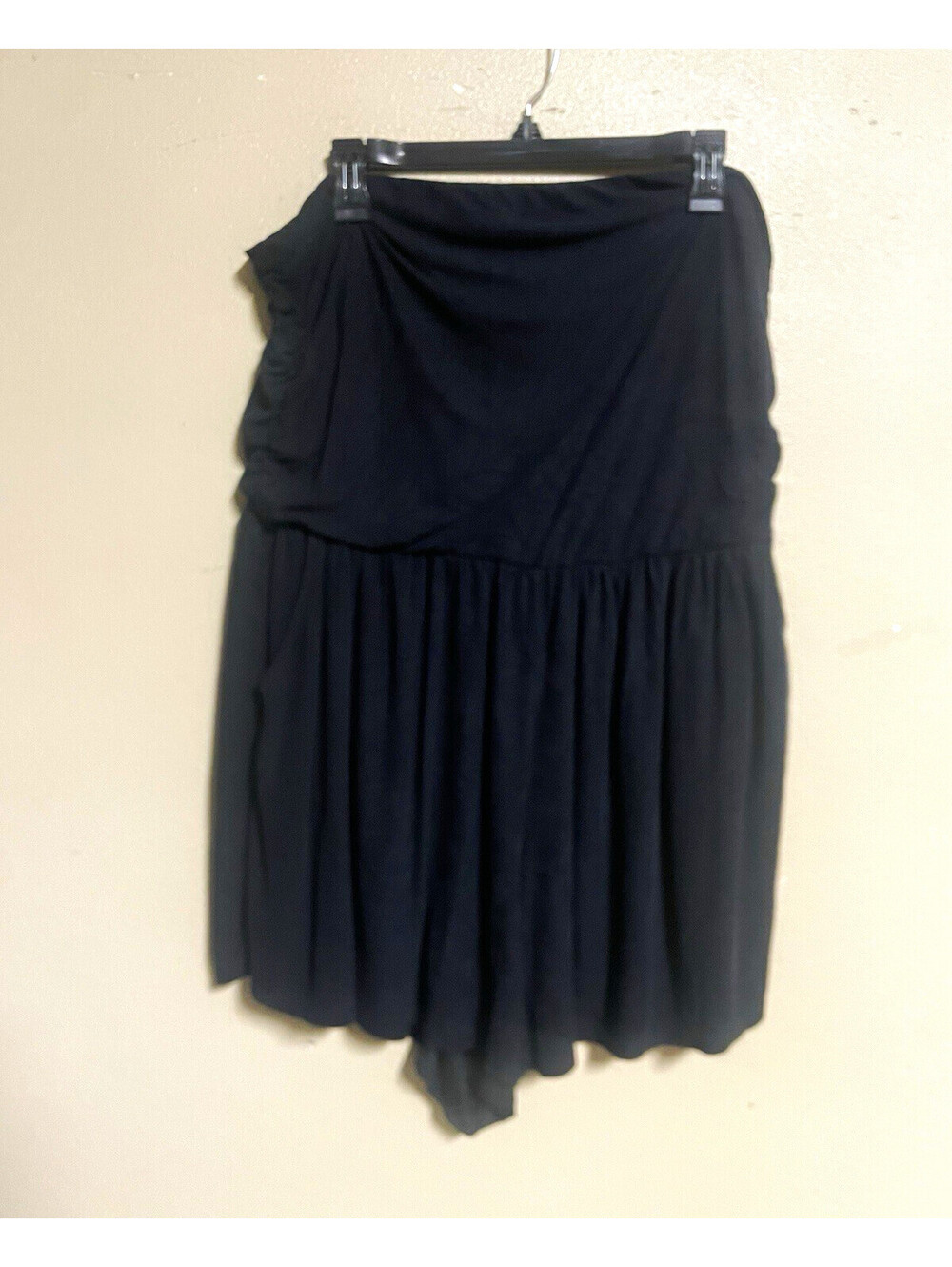 Wild Fable sleeveless strapless 2XL romper shorts Women Black Pockets